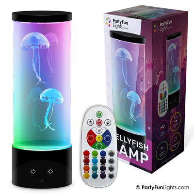 Partyfun Lichter Tischlampe Qualle LED Mehrfarben
