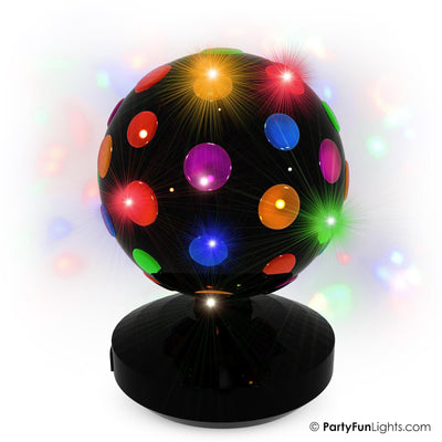 Partyfun Lichter Disco Licht Dia 20cm 9 LED