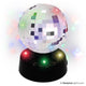 Partyfun Lichter Tischleuchte Discokugel Spiegel10cm drehbar