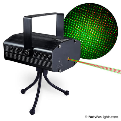 Partyfun Lights Laserlicht USB LED Rot Grün