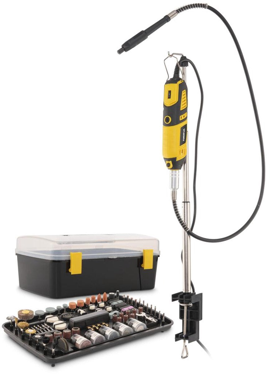 Powerplus – gelb – powx1326 – gebürstet – rotierendes Multitool – 160 W – 226 Acc.
