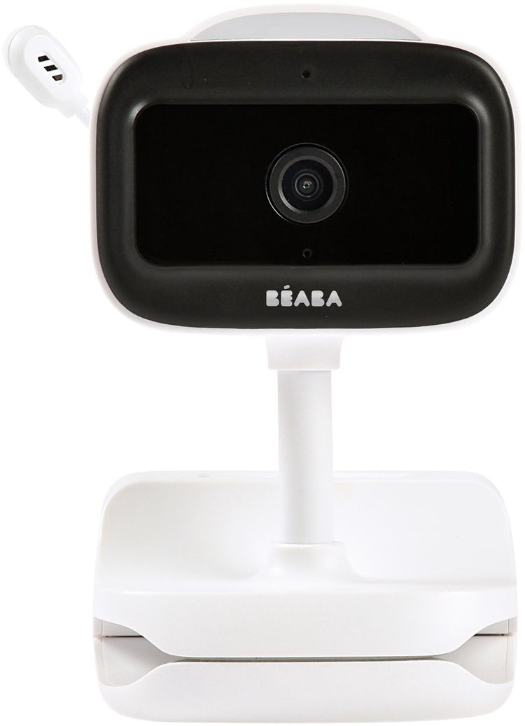 Béaba Zen Nomad Babyphone – Babyphone – Babyphone mit Kamera und App – Babykamera mit Nachtlicht – Weiß