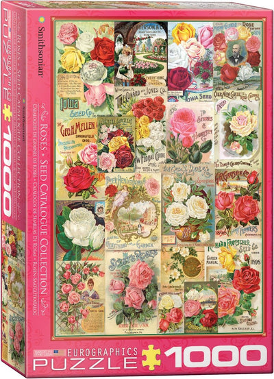 Eurographics Puzzle Rosen – Samenkatalog – 1000 Teile