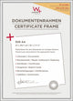 Walther New Lifestyle - Kunststoffrahmen - Fotogröße 21x29,7 cm (Din A4) - Kunstglas - Silber