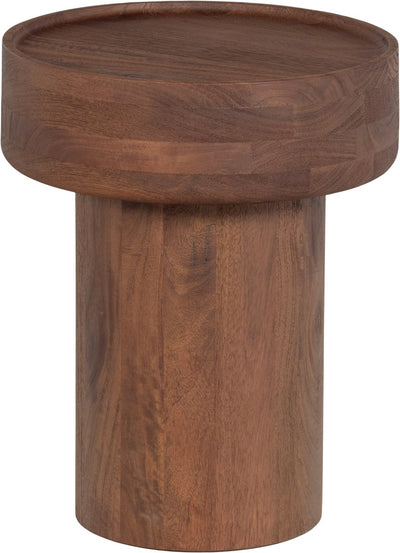 Woood Dara Beistelltisch – Mangoholz – braun – 50 x 40 x 40