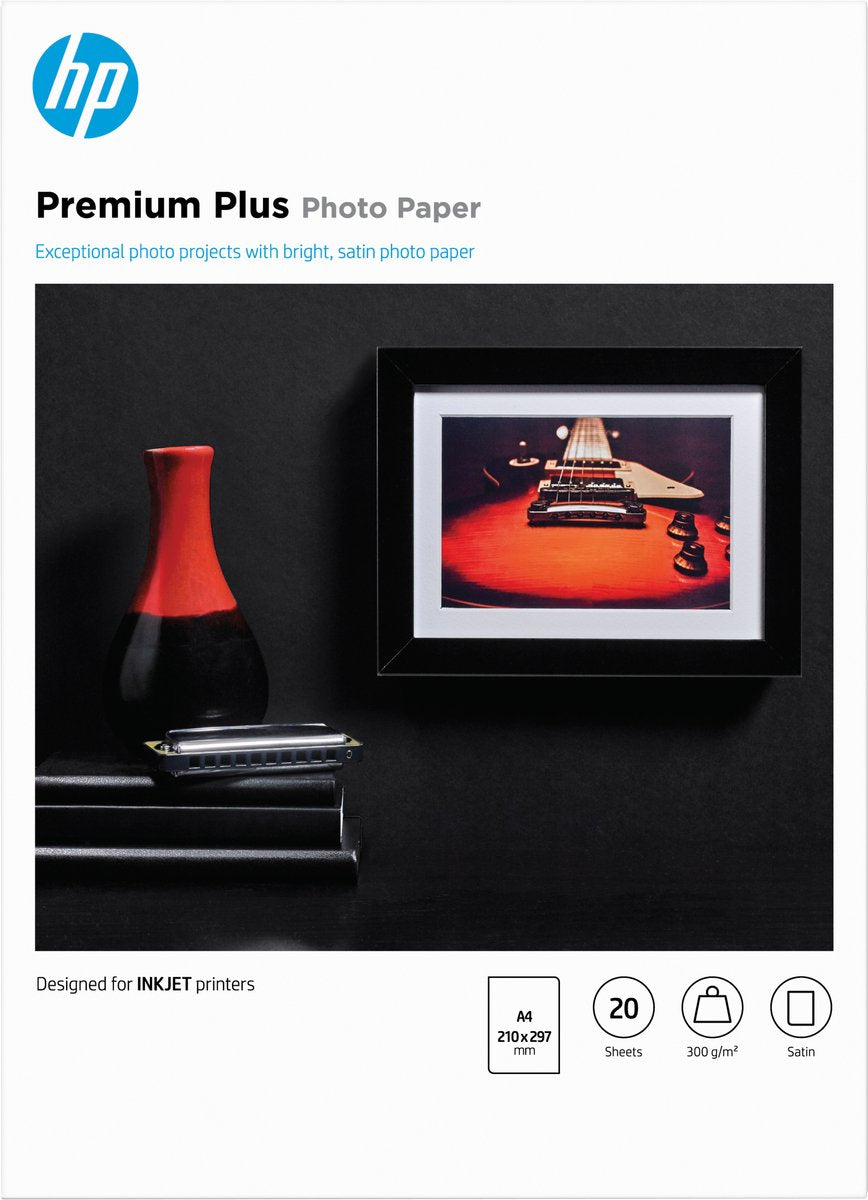 HP Premium Plus Fotopapier – A4 seidenmatt
