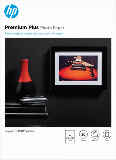 HP Premium Plus Fotopapier – A4 seidenmatt