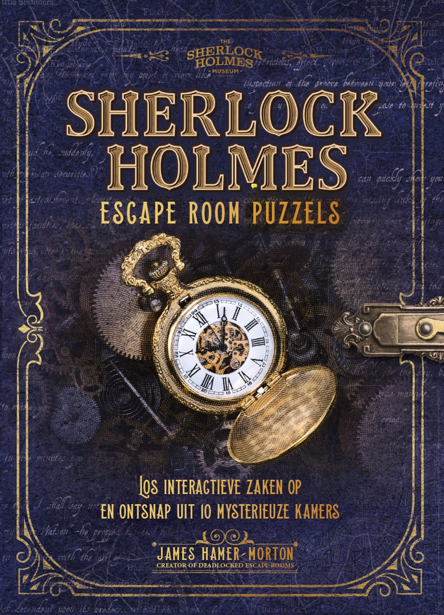 Mus kreative Sherlock Holmes Escape Room-Rätsel – Logikrätsel