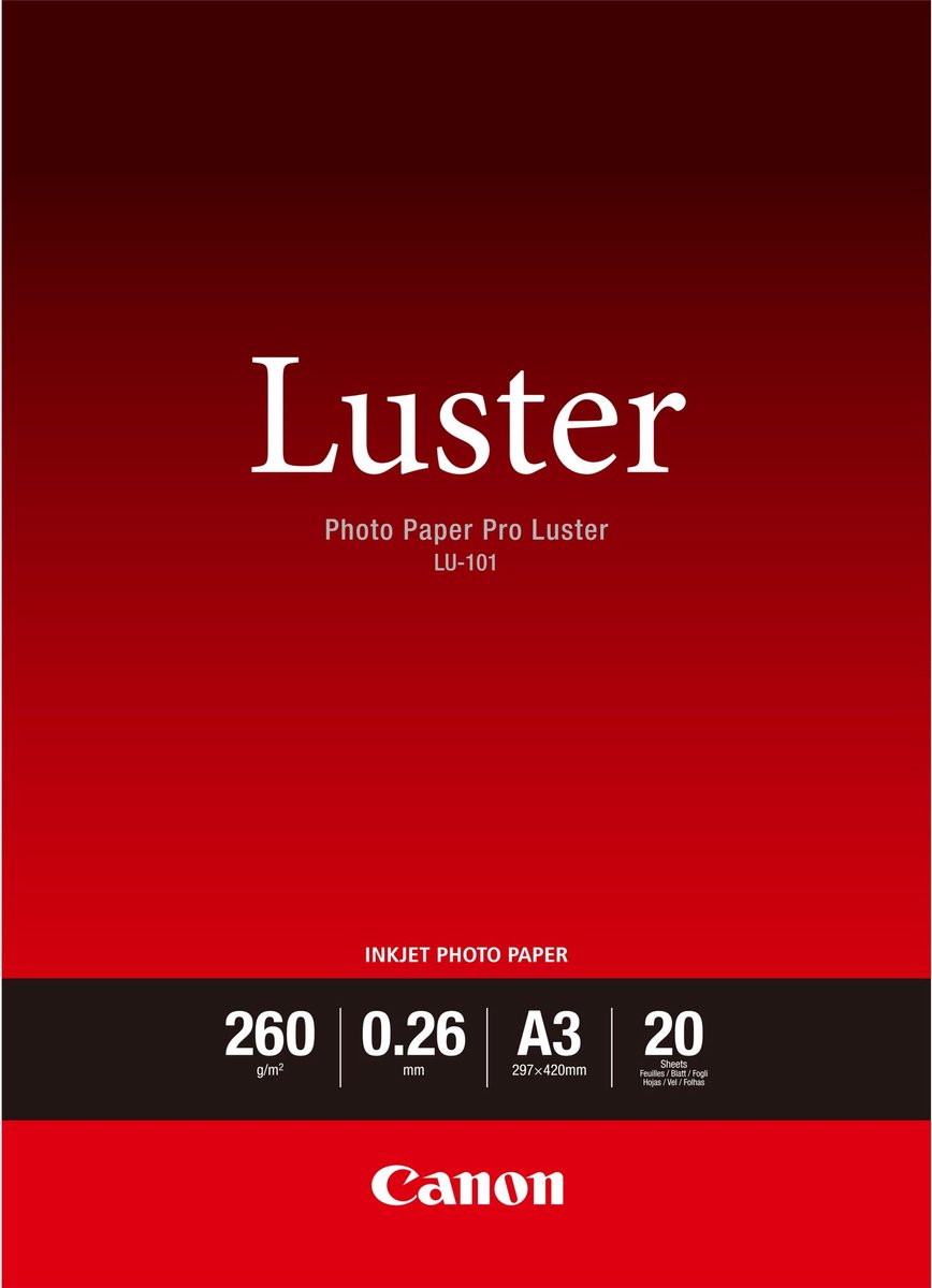 Canon Fotopapier Pro Luster Lu-101
