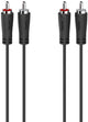 Hama 2 x Cinch-Kabel 00205258 3 m Schwarz