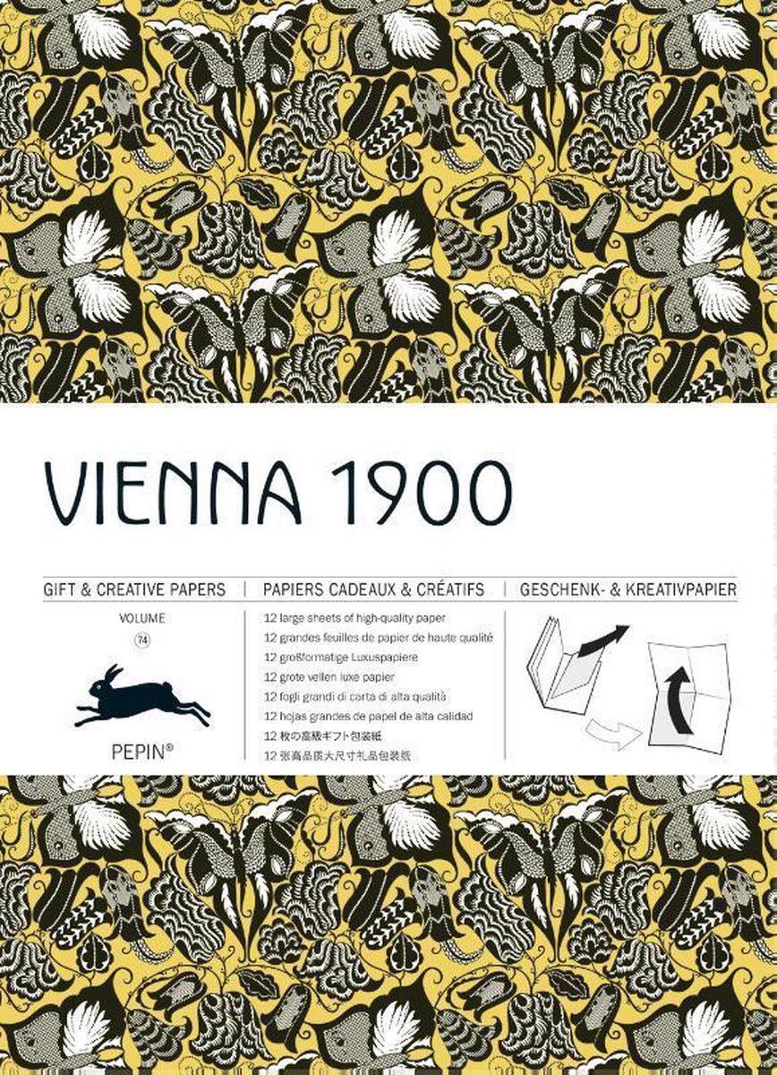 Pepin Wien 1900: Geschenk-Kreativpapierbuch Bd. 74: Geschenk- und Kreativpapierbuch Band 74 (Geschenkkreativpapiere