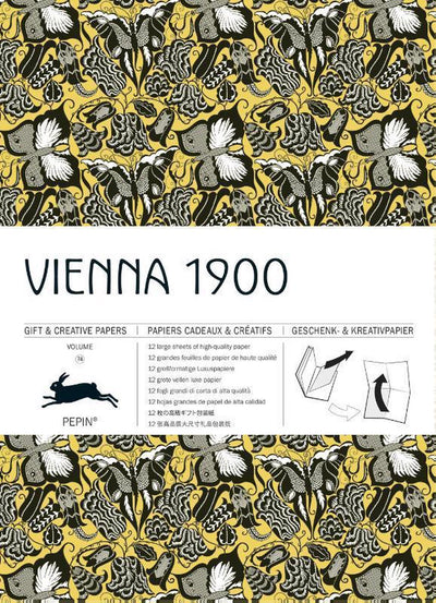 Pepin Wien 1900: Geschenk-Kreativpapierbuch Bd. 74: Geschenk- und Kreativpapierbuch Band 74 (Geschenkkreativpapiere