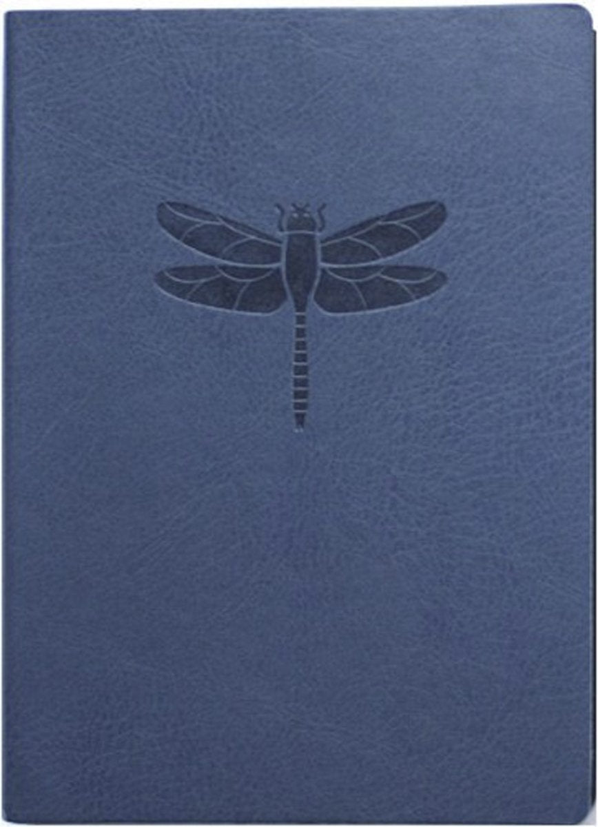 Eccolo Notizbuch – ätherische blaue Libelle – Linie – ca. 13x18cm - ec-d303l