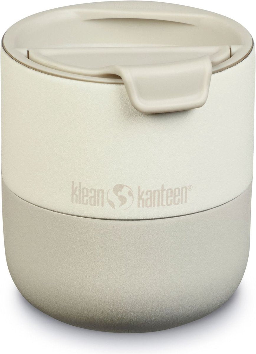 Klean Kanteen – isolierter Low-Ball – Trinkbecher mit Klappdeckel, 295 ml. Tofu