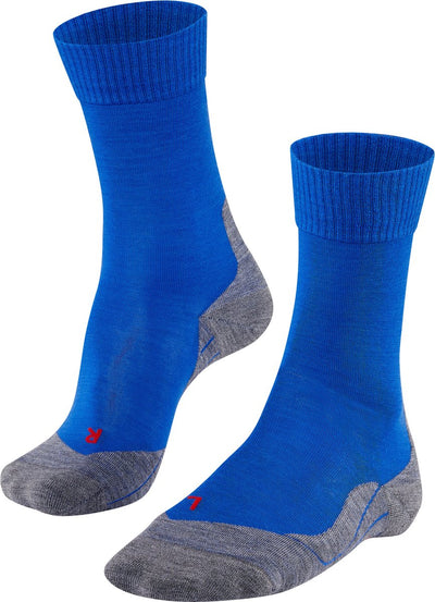 Falke TK5 Anti-Blister Wandersocken aus dünnem Woll-Funktionsmaterial Herren blau - Größe 42-43