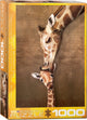 Eurographics – Kuss einer Giraffenmutter [Kuss einer Giraffenmutter] – 1000 Teile 48×68 cm (B×H) – Puzzle