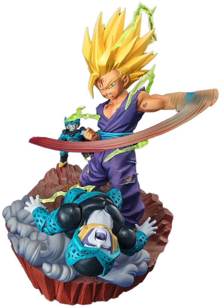 Bandai Tamashii Nations Dragon Ball FiguartsZero Extra Battle PVC-Statue Marshall Super Saiyajin 2 Son Gohan – Wut explodiert in Macht – 20-cm-Statue
