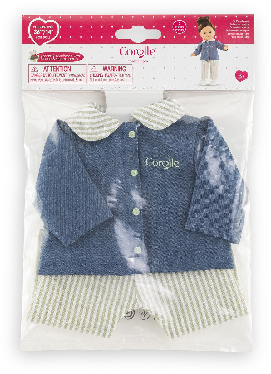 Bluse und Hose für Corolle Ma-Puppe – 36 cm