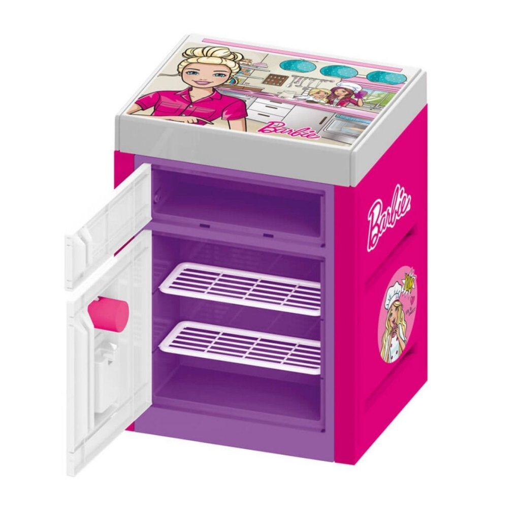 Dolu Barbie Kühlschrank + Sound Pink Purple