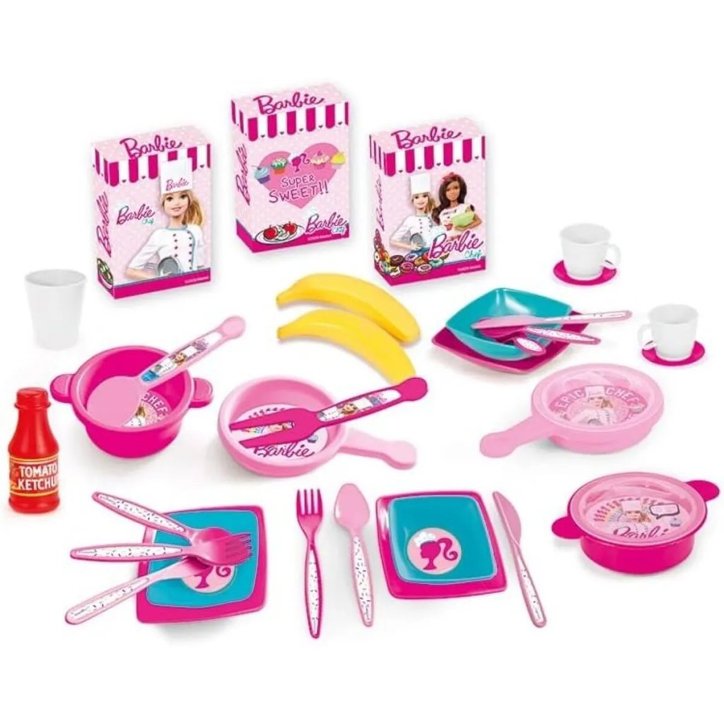 Dolu Barbie Speelkeuken + Sound Pink