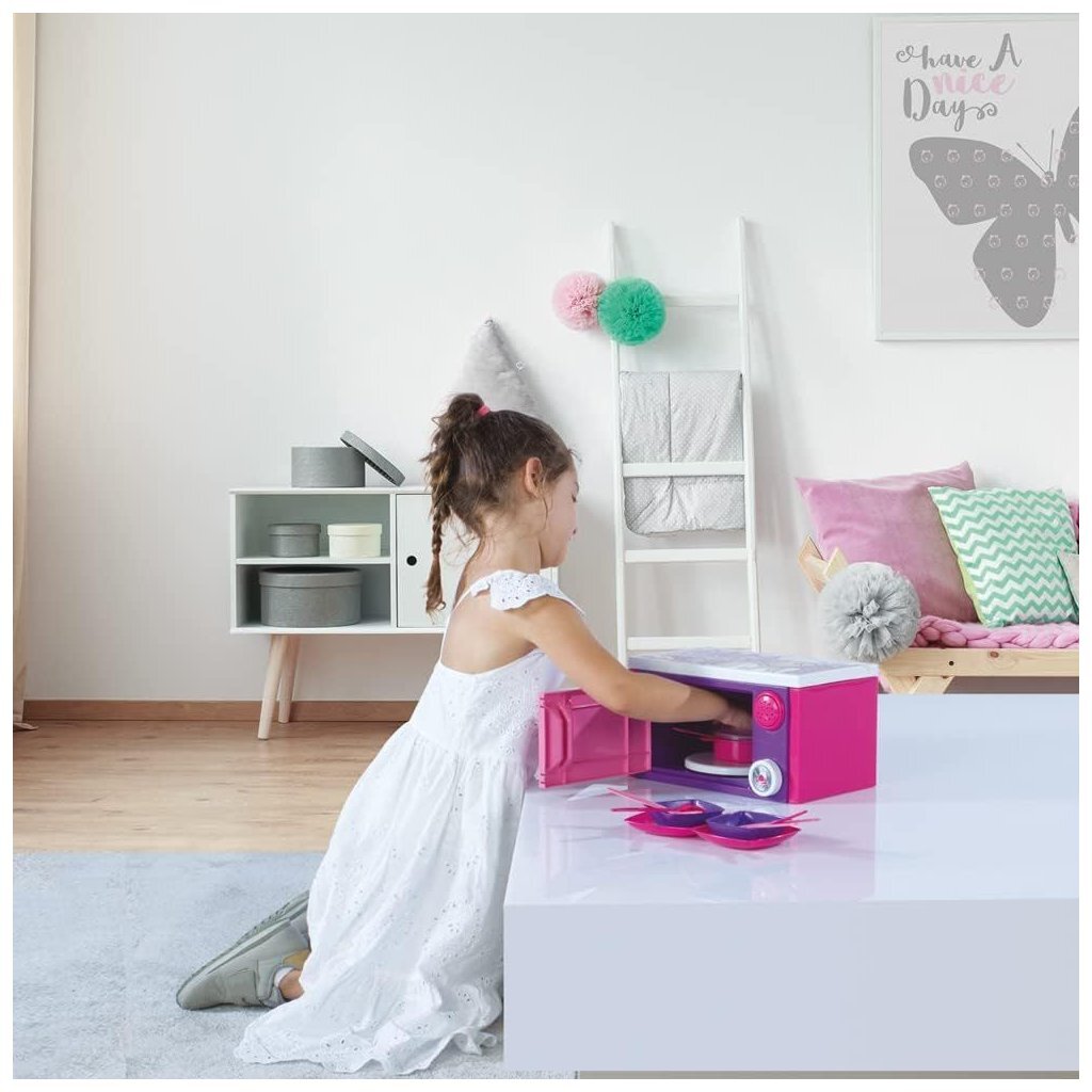 Dolu Barbie Mikrowelle + Sound Pink Purple
