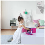 Dolu Barbie Mikrowelle + Sound Pink Purple - afbeelding 4