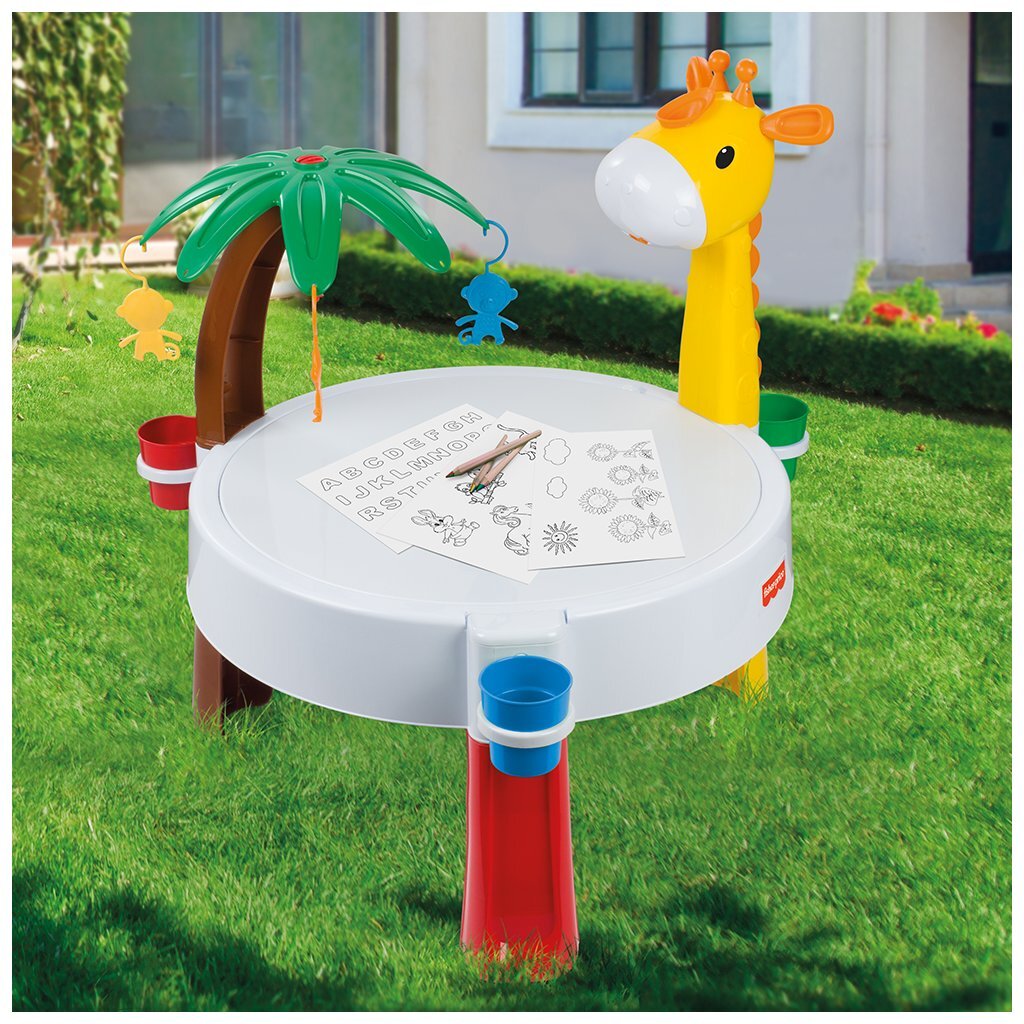 Dolu Fisher Price Zand-Water Tisch + Zubehör