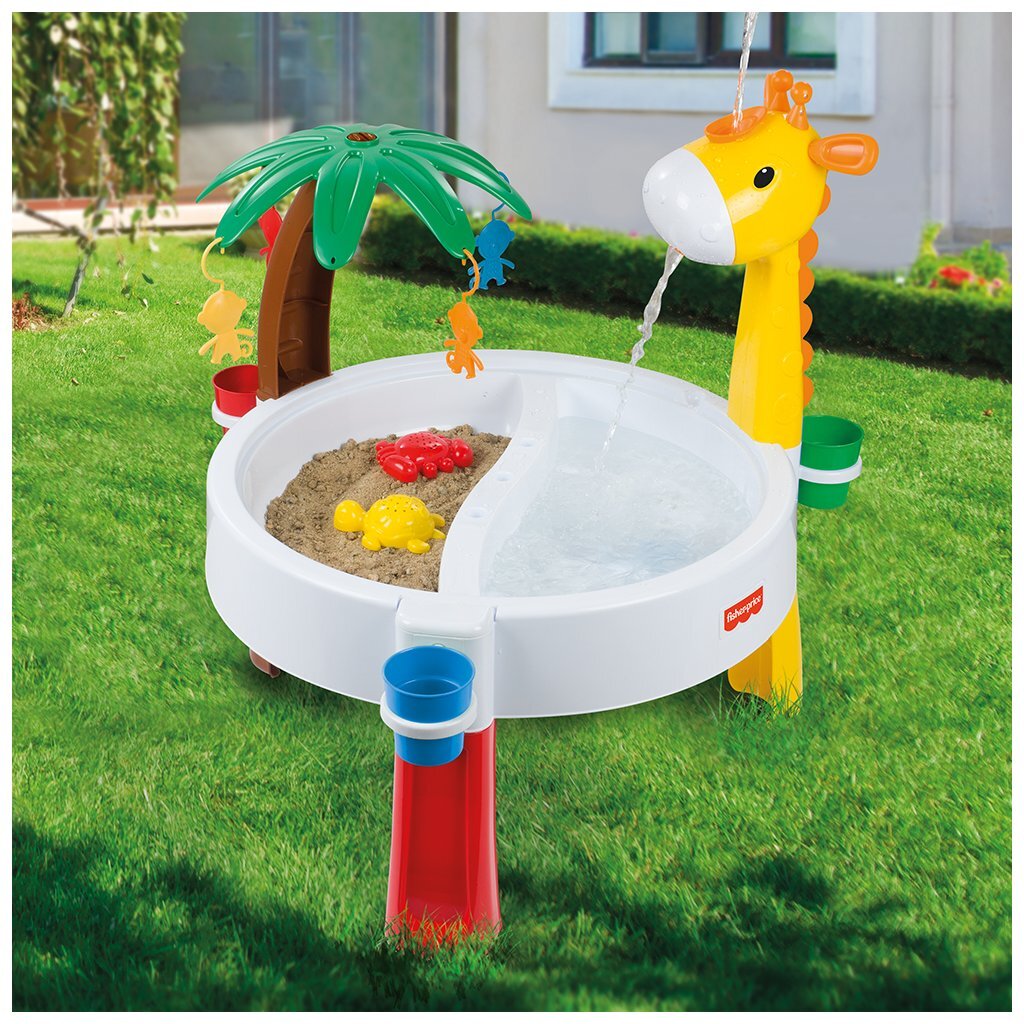 Dolu Fisher Price Zand-Water Tisch + Zubehör