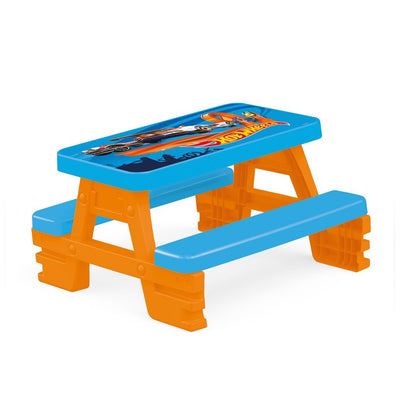 Dolu Hot Wheel Picknicktisch Blau Orange