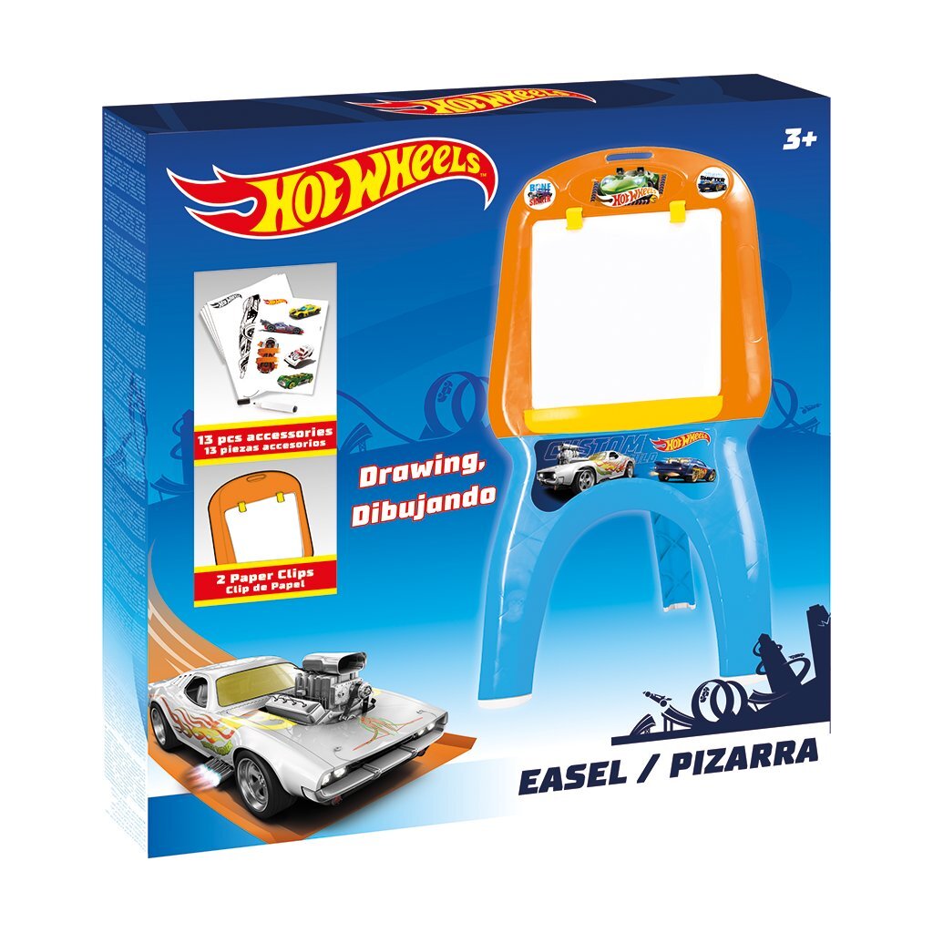 Dolu Hot Wheels Zeichnen Brett Blau Orange