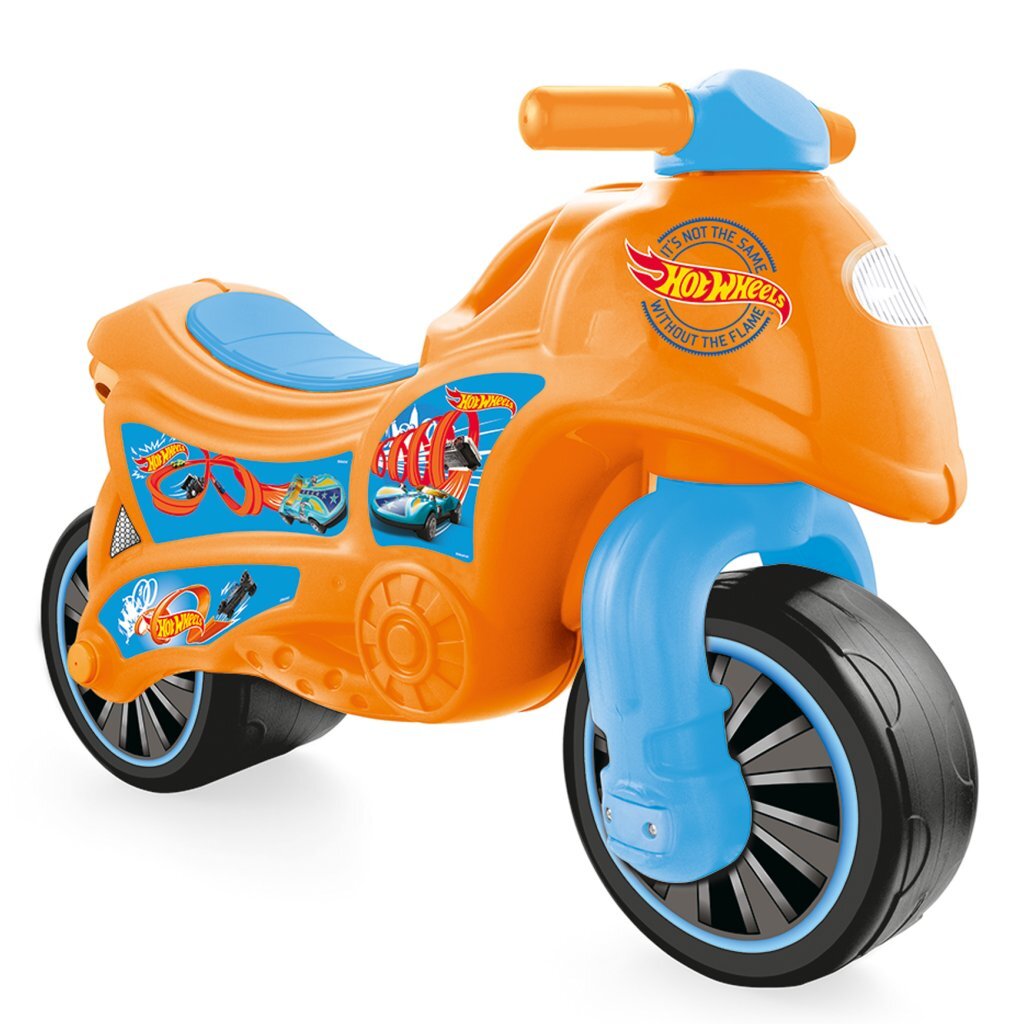 Dolu Hot Wheels laufen Motorblau -Orange
