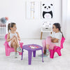 Dolu Dolu Unicorn Pink Tisch mit Stühlen