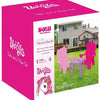 Dolu Dolu Unicorn Pink Tisch mit Stühlen
