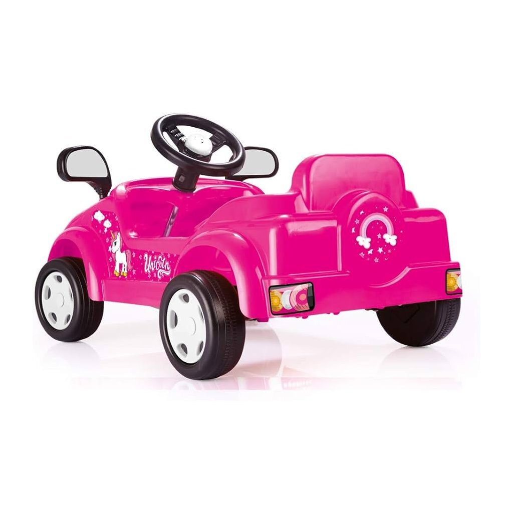 Dolu Dolu Unicorn Pedal Car Pink
