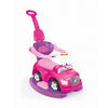 Dolu Dolu Unicorn Walking Car mit Push Bar Pink