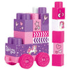Dolu Dolu Unicorn Jumblocks Zug mit 20 Blocks rosa
