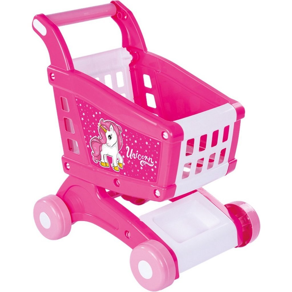 Dolu Dolu Unicorn Shopping Cart rosa Pink