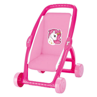 Dolu dolu Einhorn Kinderwagen rosa