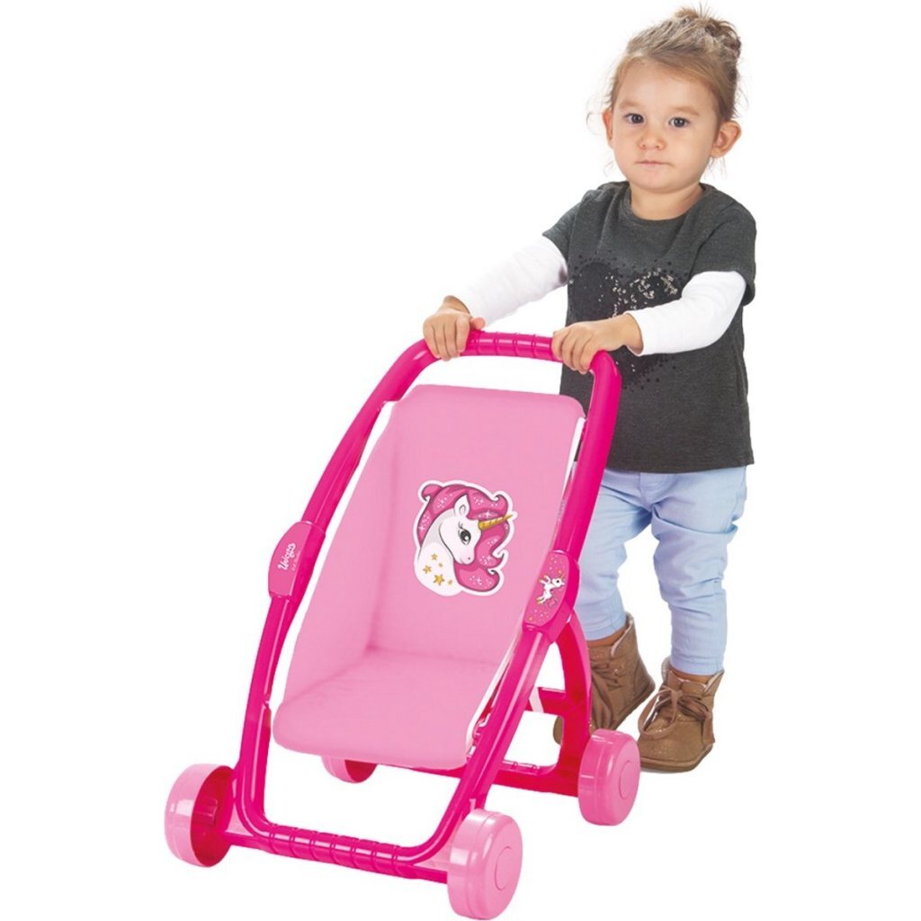 Dolu dolu Einhorn Kinderwagen rosa