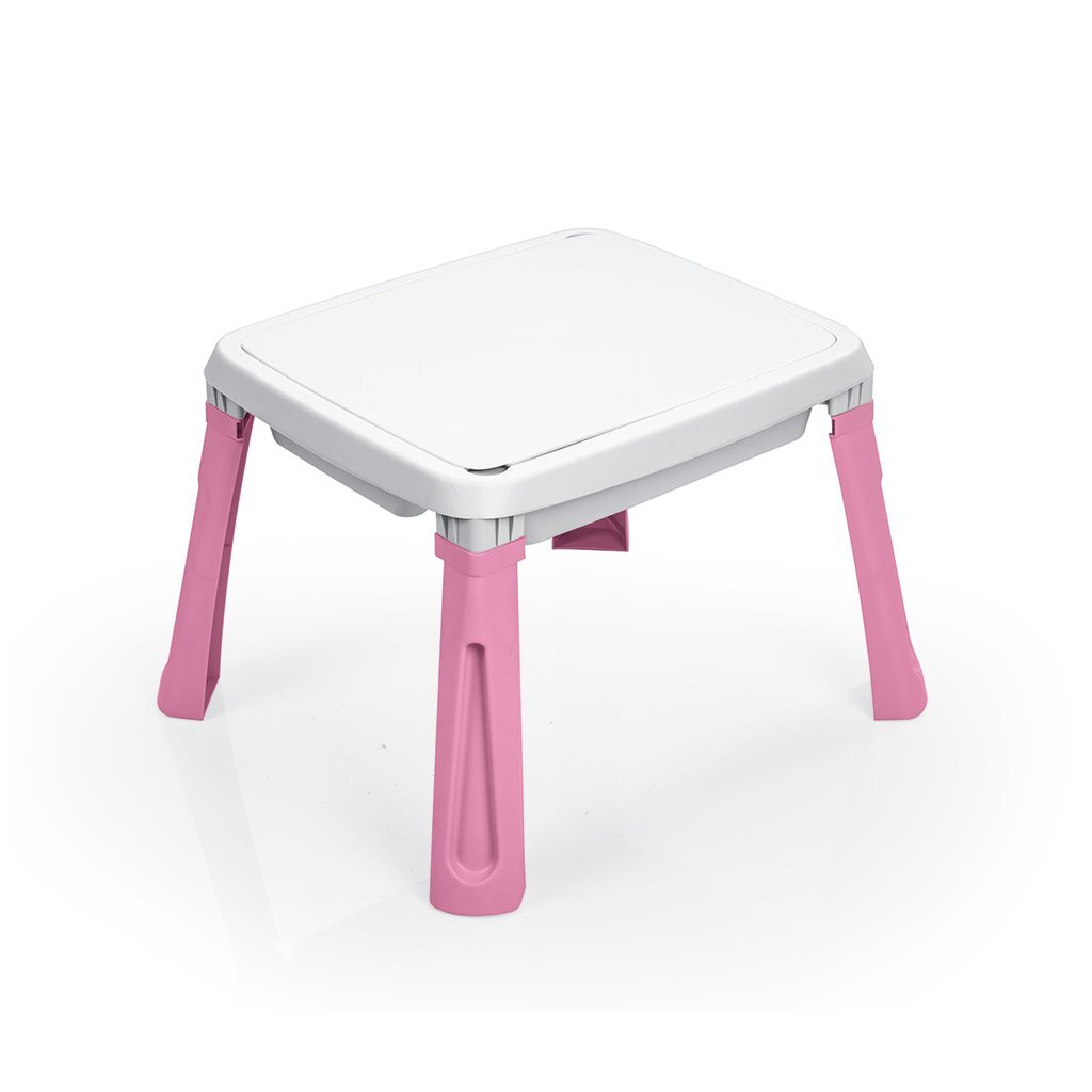 Dolu Sand-Wasser-Tisch + Zubehör Pink White