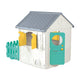 Dolu Playhouse 122.5x104x156 cm + Sound weiß grün grau gelb
