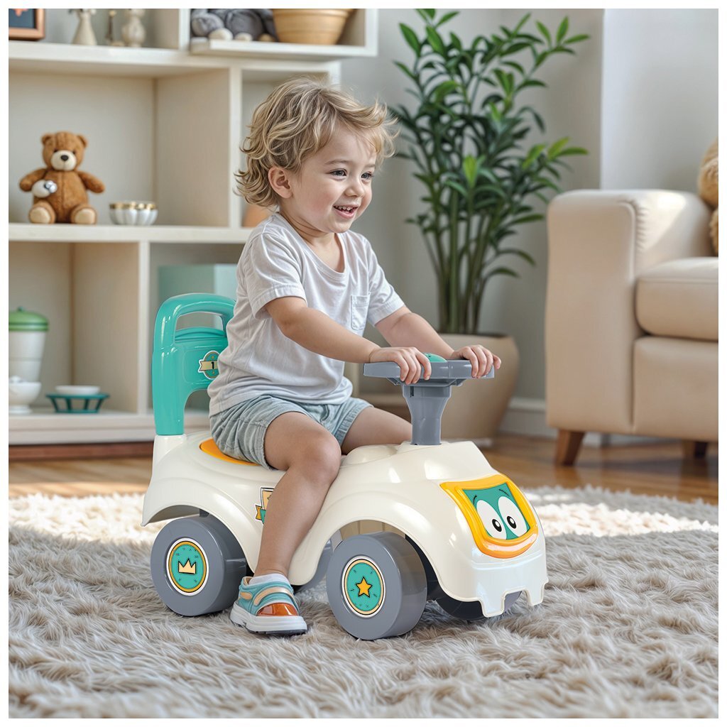 Dolu Walking Car White Green Gelb