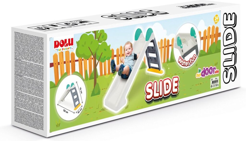 Dolu Dolu 2631 Mein erster Rutsch weiß blau gelb