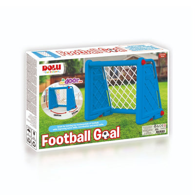 Dolu Dolu Fußballtor 100x75x55 cm blau