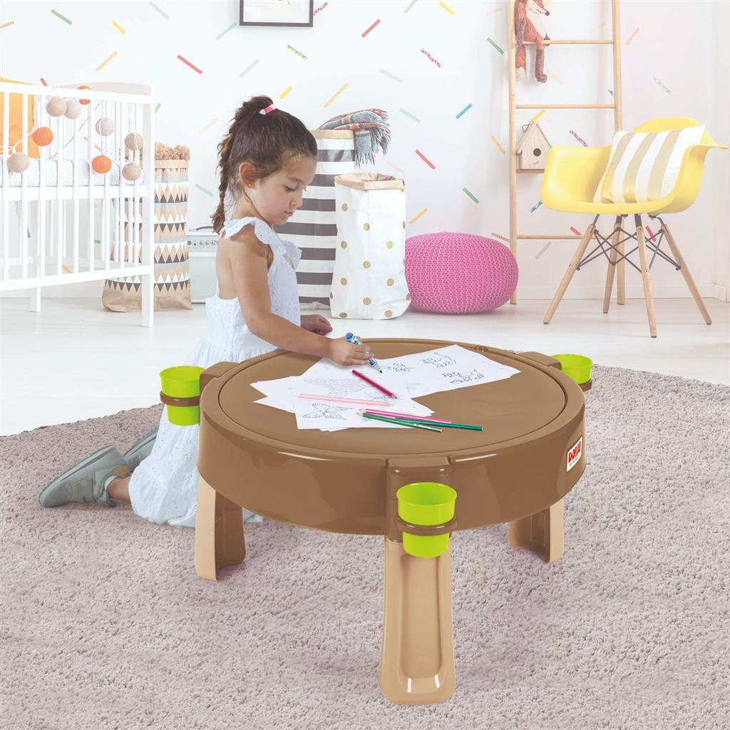 Dolu Dolu 4in1 Gartenspieltisch 80x80 cm