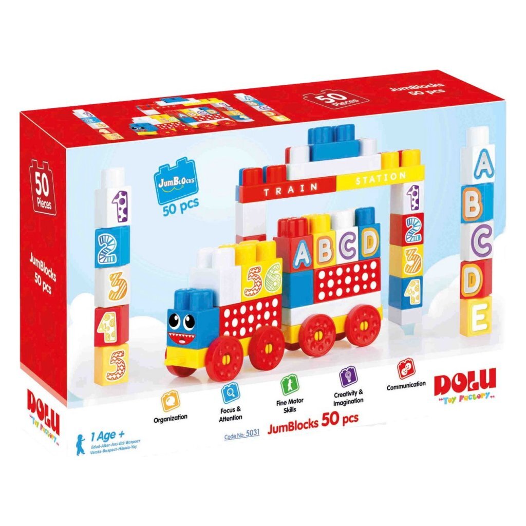 Dolu dolu Ganzzug mit 50 Blöcken