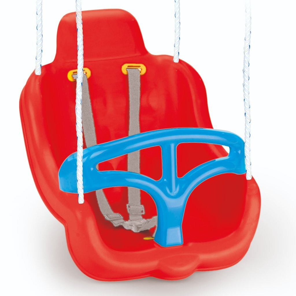 Dolu Dolu Schaukelstuhl rot blau