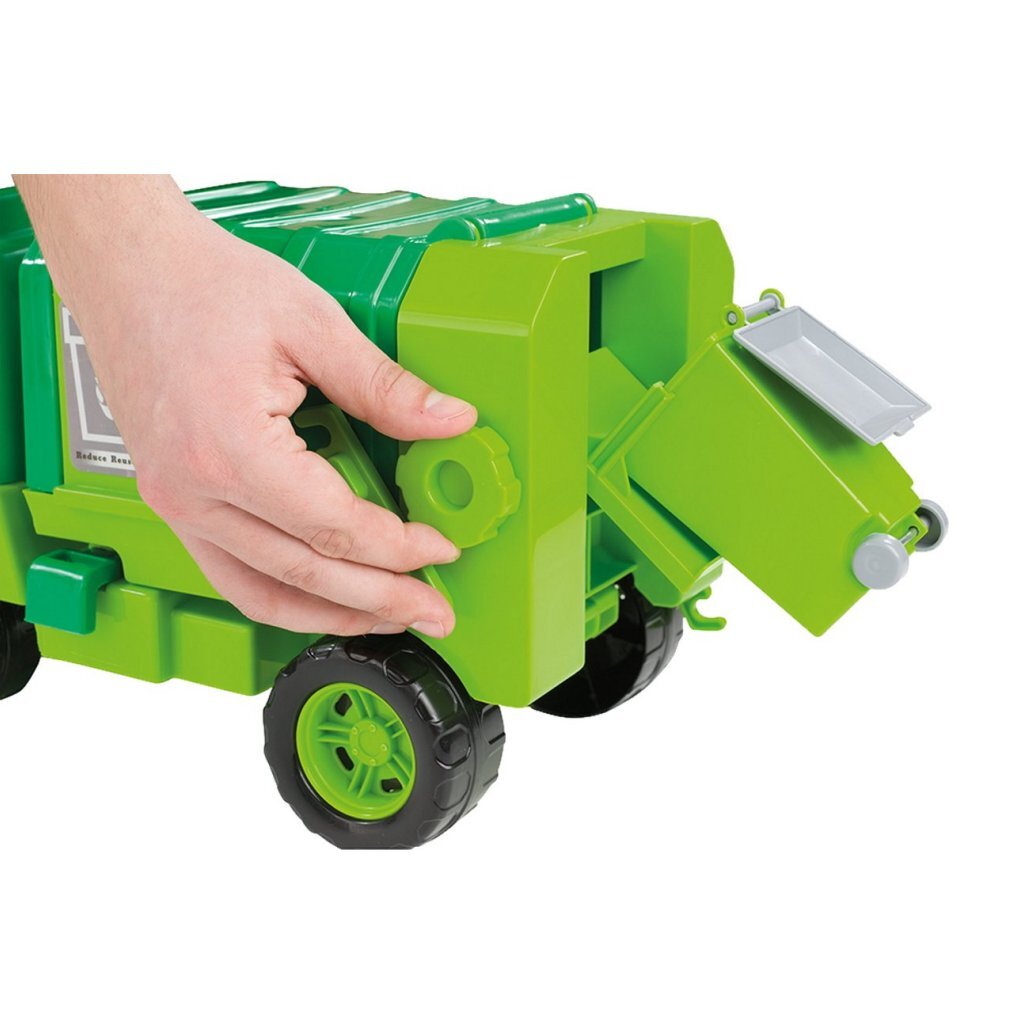 Dolu Dolu Müllwagen 43 cm Grün