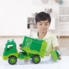 Dolu Dolu Müllwagen 43 cm Grün