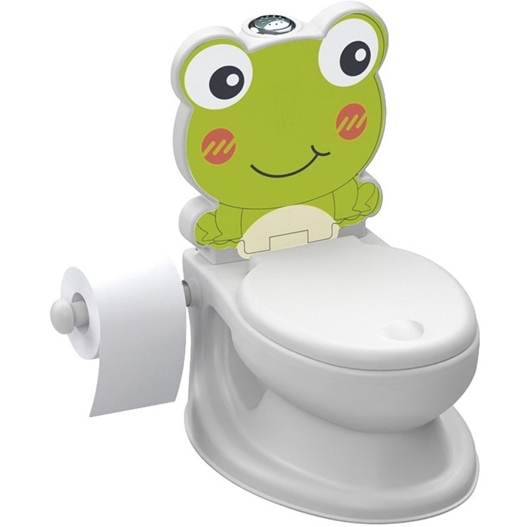 Dolu Bildungsglas des Frosches + Sound weiß grün